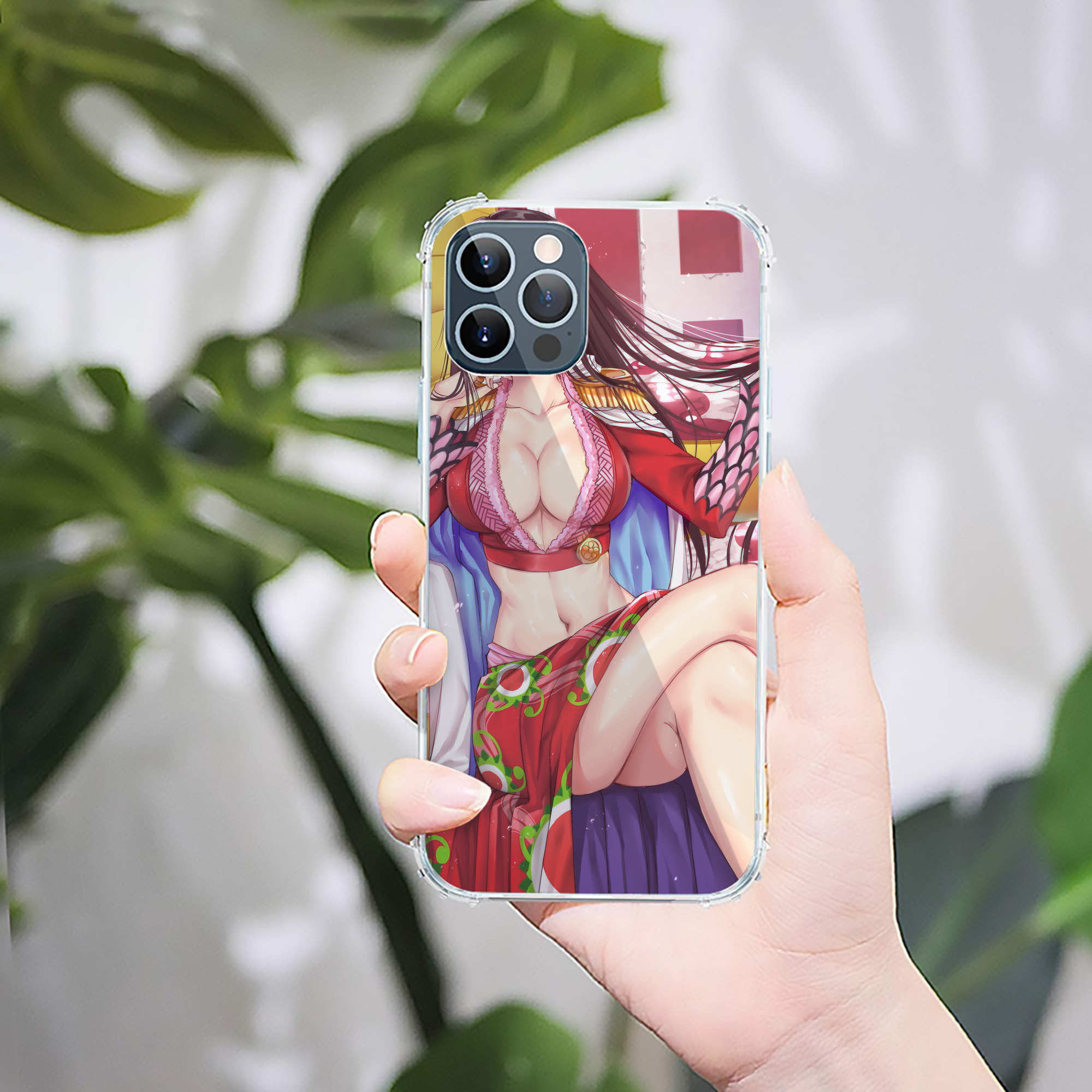 （画像用） ワンピース ONE PIECE 【iPhone 12シリーズ対応】透明スマホケース（クリアソフトケース）